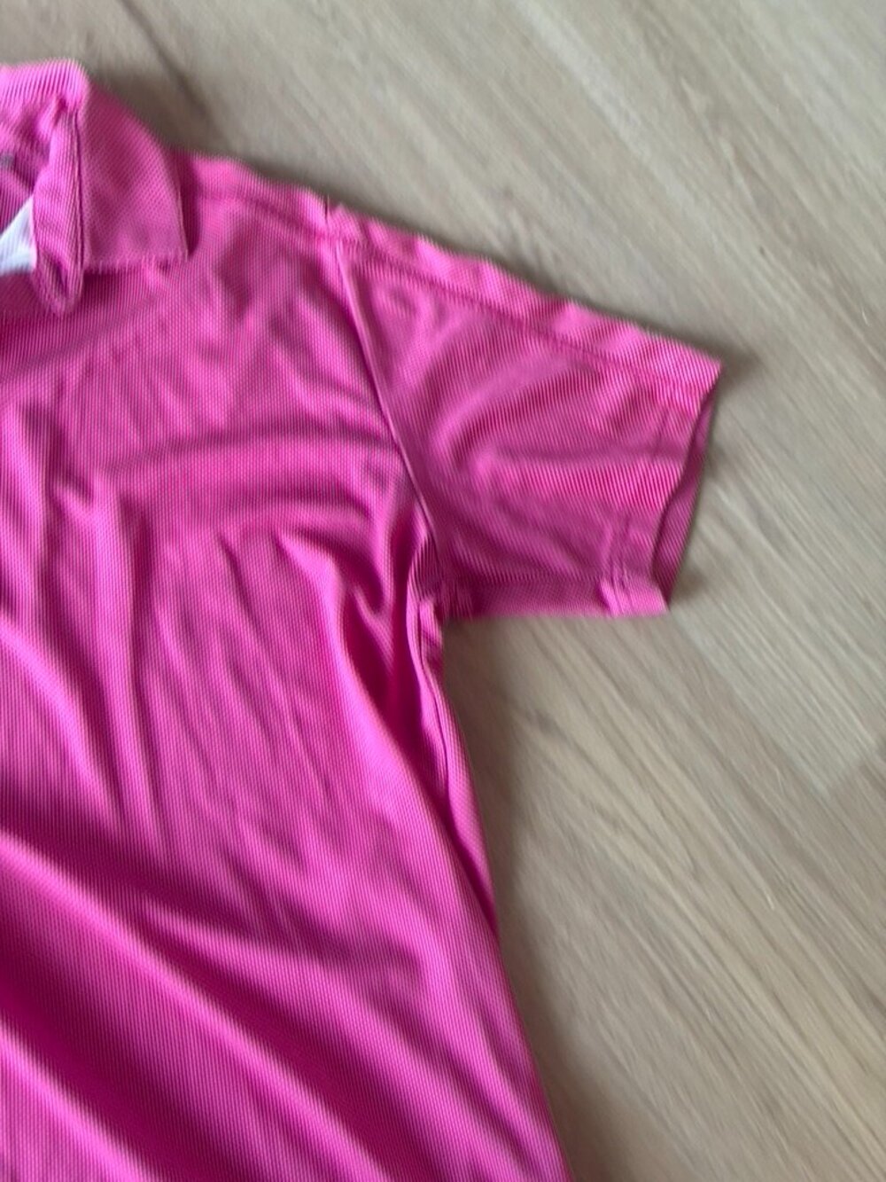 CALLAWAY MEN'S CALLAWAY POLO Pink white Dot XL - Picture 3 of 9